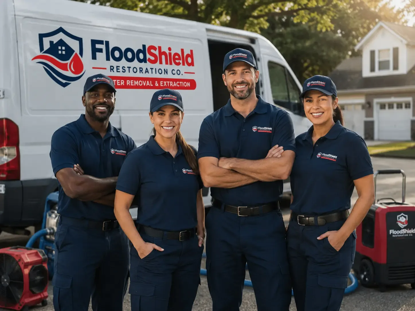 Flood Damage Restoration company in Bridgeport, NE